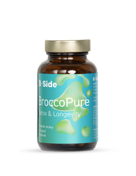B.Side BroccoPure Detox & Longevity 60 kapslí