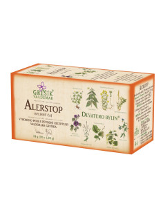 Grešík ALERSTOP čaj 20 x 1,2 g