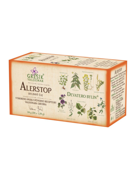 Grešík ALERSTOP čaj 20 x 1,2 g