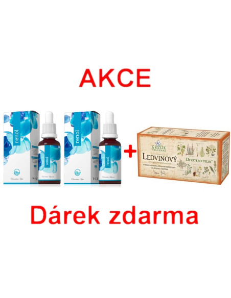 AKCE - 2x Renol + ZDARMA Ledvinový čaj