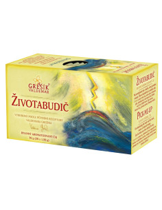 Grešík ŽIVOTABUDIČ bylinný porcovaný čaj 20 x 1,5 g