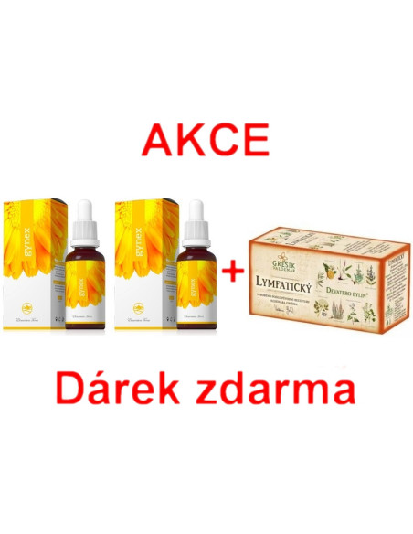 AKCE - 2x Gynex + ZDARMA Lymfatický čaj