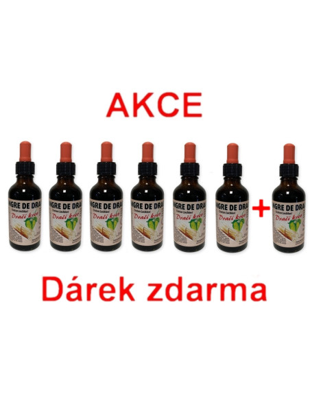 AKCE - 6x Dračí krev + 1x ZDARMA