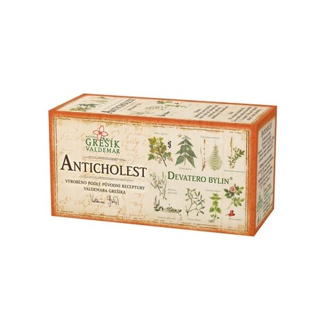 Grešík ANTICHOLEST čaj 30 x 1,5 g