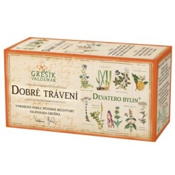 Grešík DOBRÉ TRÁVENÍ čaj 30 x 1,5 g