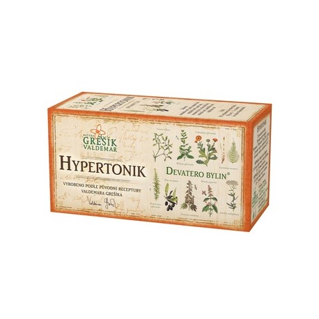 Grešík HYPERTONIK čaj 30 x 1,5 g
