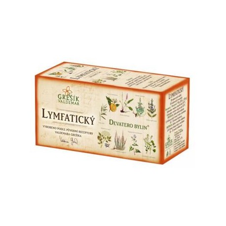 Grešík LYMFATICKÝ čaj 30 x 1,5 g