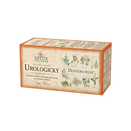 Grešík UROLOGICKÝ čaj 30 x 1,5 g