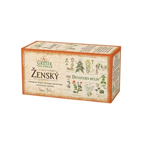 Grešík ŽENSKÝ čaj 30 x 1,5 g