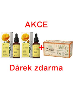 AKCE - 2x Gynex + ZDARMA Ženský čaj
