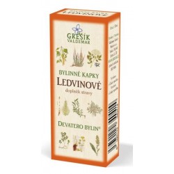 Grešík LEDVINOVÉ bylinné kapky 50 ml