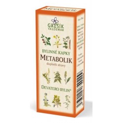 Grešík METABOLIK bylinné kapky 50 ml